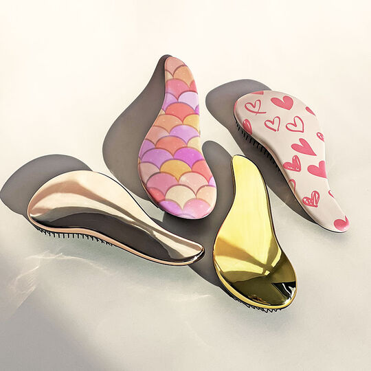 Mini-Entwirrb&uuml;rste Gold