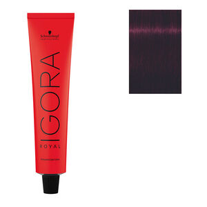Permanente Haarfarbe Igora Royal 4-99 Extra-Violett Kastanienbraun