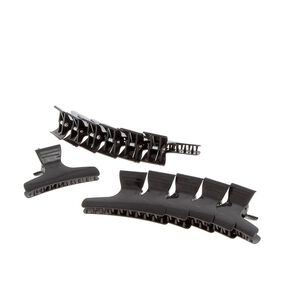 Krokodilklemmen x 12 Schwarz