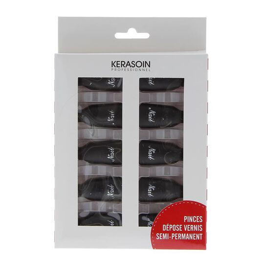 Fixierklemmen zum Entfernen von semipermanentem Nagellack