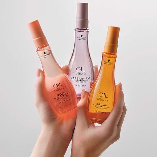 Finishing-&Ouml;l Rose f&uuml;r feines oder strapaziertes Haar