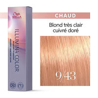 Illumina Color 9/43 sehr helles Goldblond Kupferfarben