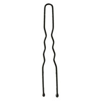 24 kurze Wellennadeln Schwarz