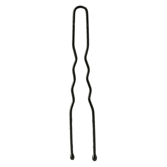 24 kurze Wellennadeln Schwarz