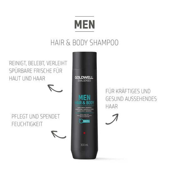 Men Hair & Body Shampoo
